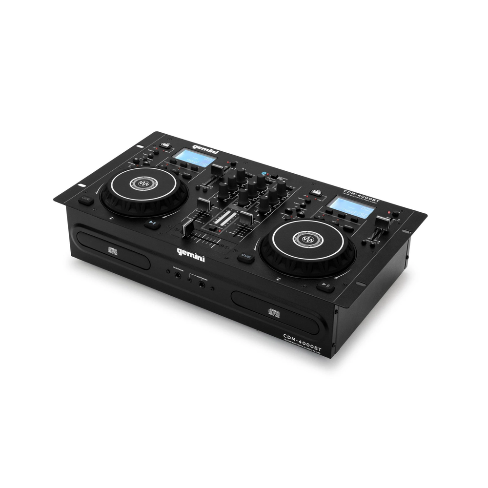 GEMINI CDM-4000BT Dual CD / USB Media Player with Bluetooth Streaming