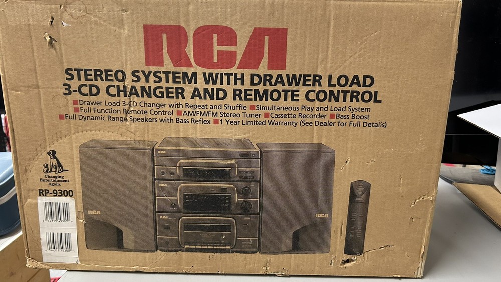RCA Stereo System RP-9300