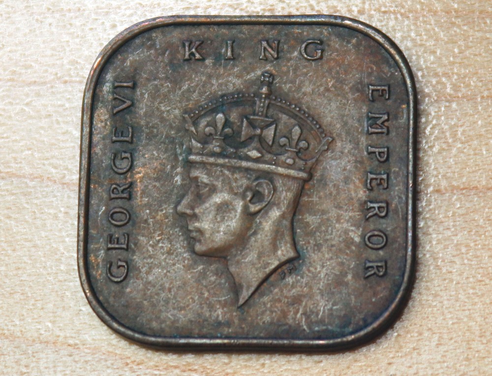 1945 Malaya 1 Cent