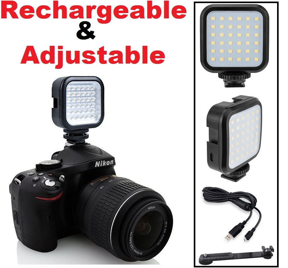 NEW LED VIDEO LIGHT FOR CANON VIXIA HV40