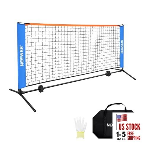 Wide Pickleball Net, Small Portable Foldable Driveway Equipment 6ft