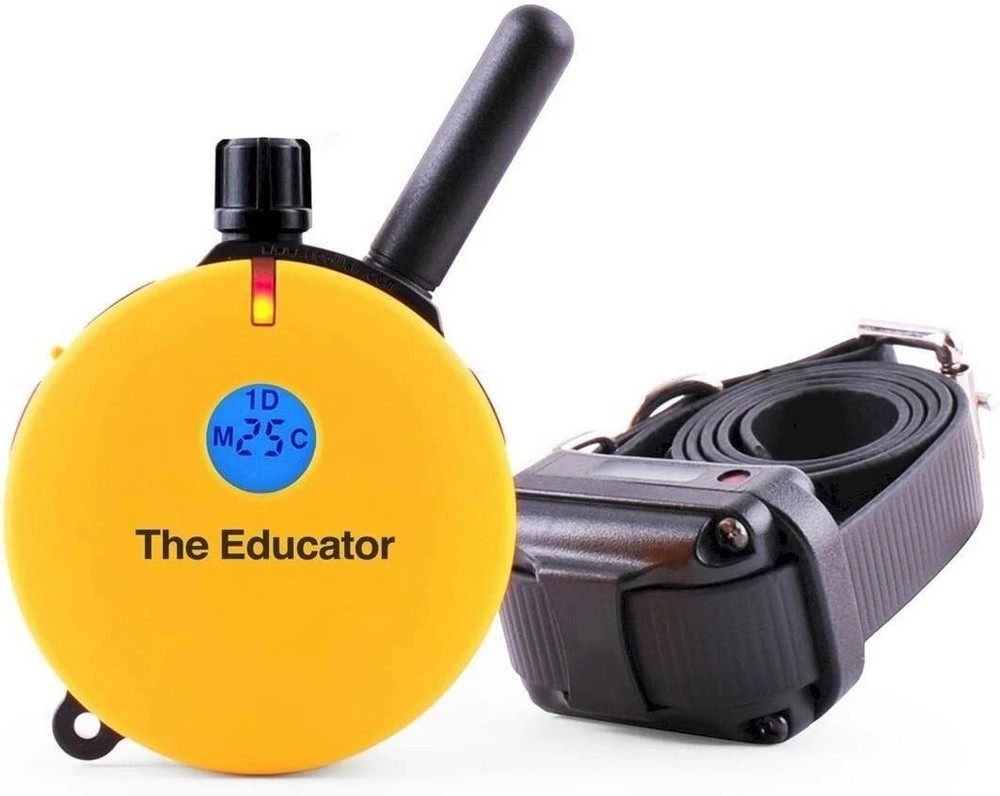 Educator ET-400 3/4 Mile Dog E-Collar + Wing Pad, Bungee Snap Collar, ¾” Points