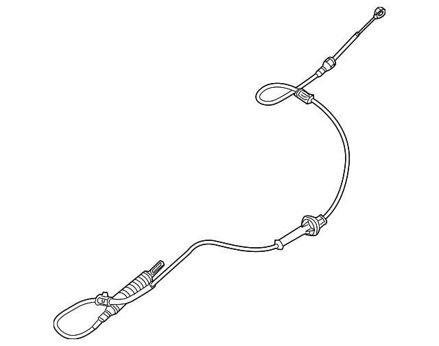 Genuine Ford Cable 6W1Z7E395A