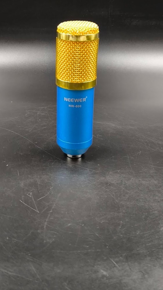 Neewer NW-800 Microphone Used Working Blue