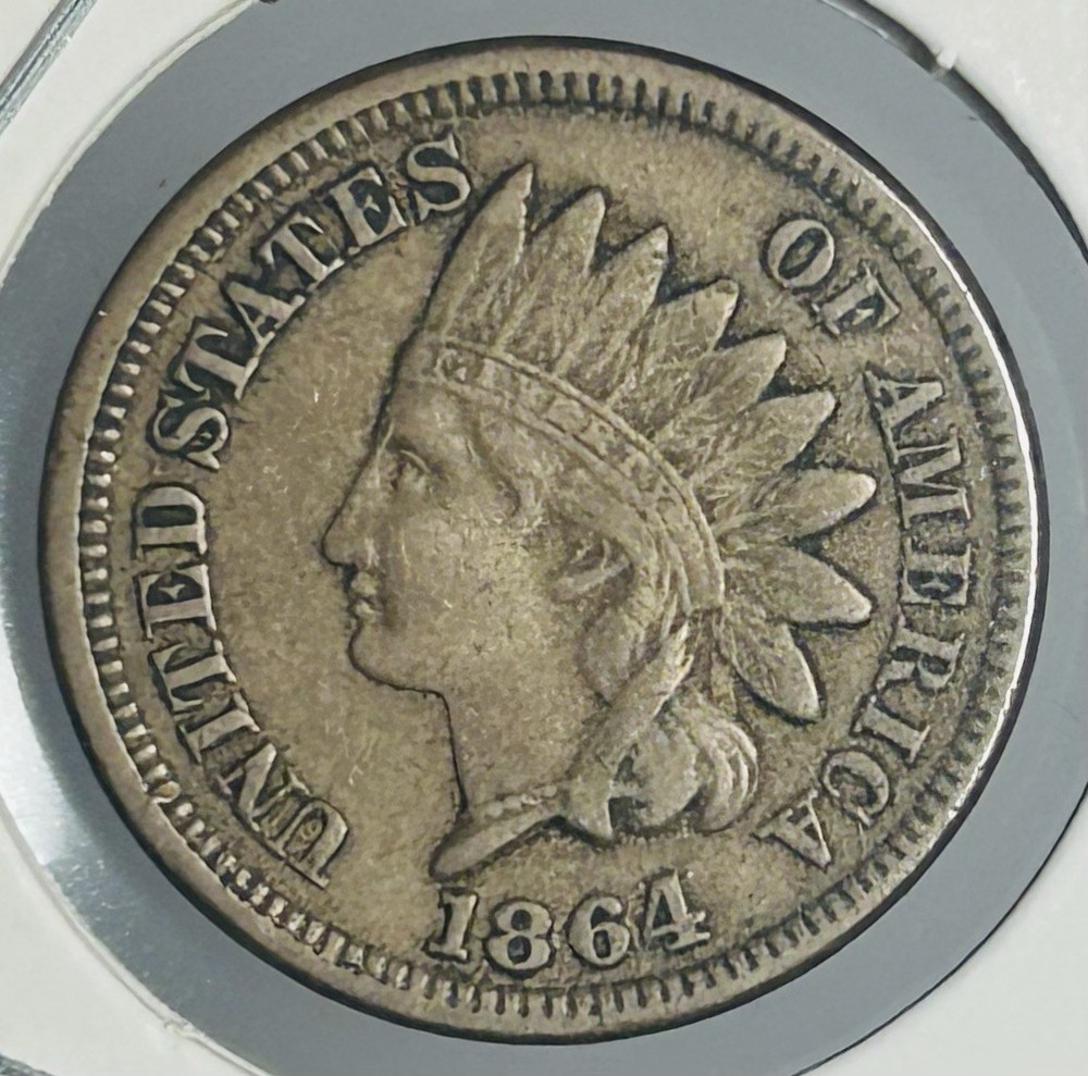 1864 Indian Head Cent Coin