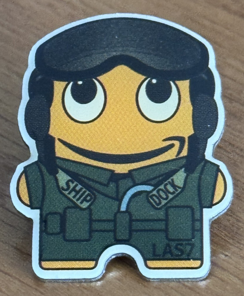 Amazon LAS7 TOM TEAM ship dock pilot avaiation Peccy Pin