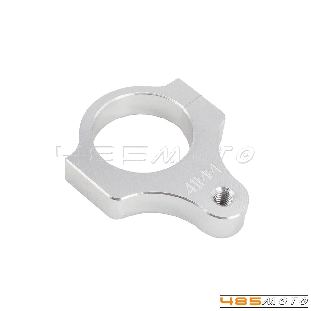 41mm Motorcycle ATV Steering Damper Fork Frame Mount Clamp Bracket -CNC Aluminum