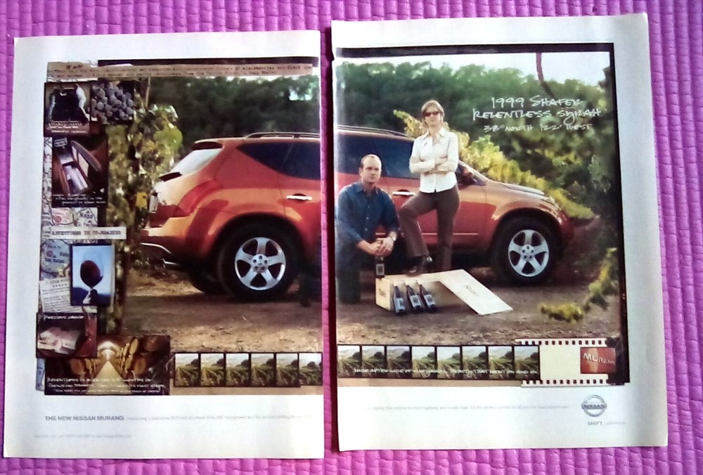 2003 Nissan Murano 2 Page Print Ad