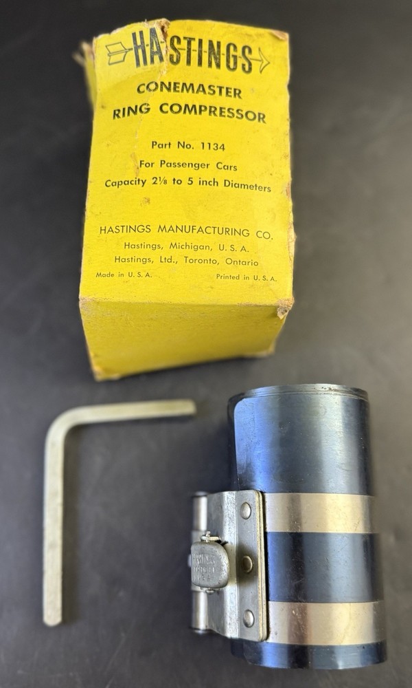 Hastings Cone Master Ring Compressor No. 1134 Vm02