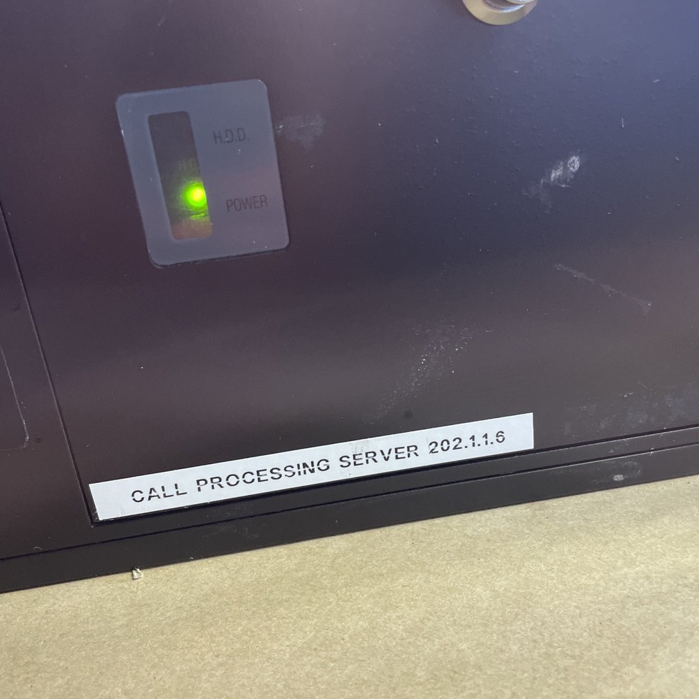 Inter-Tel Call Processing Server 550.5261 - Working