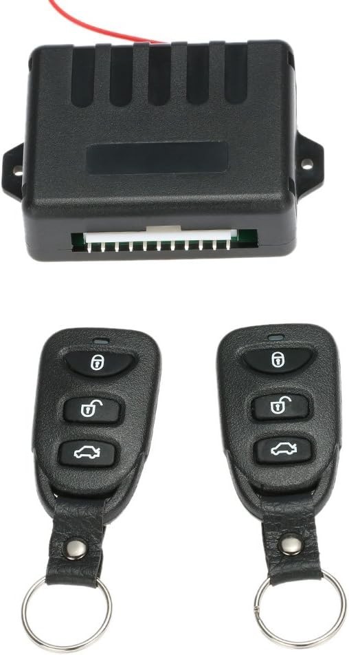 Universal Car Keyless Entry Set - 4PCS Lock Actuators with Trunk Release