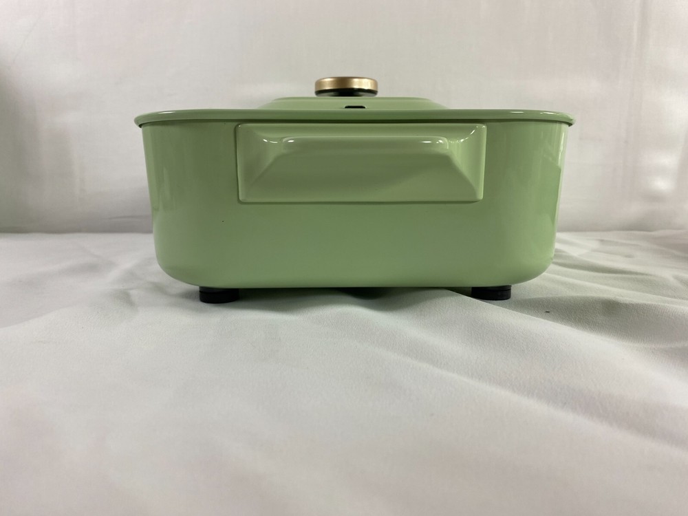 Bruno BOE021 Green Non Stick Coating Ceramic Coated Compact Multi Hotplate