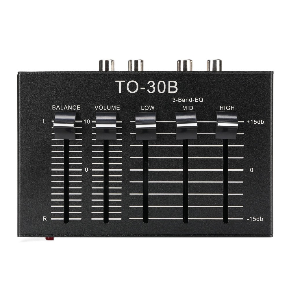 Digital Sound Equalizer 3 Band Preamp For Record Player Recommended