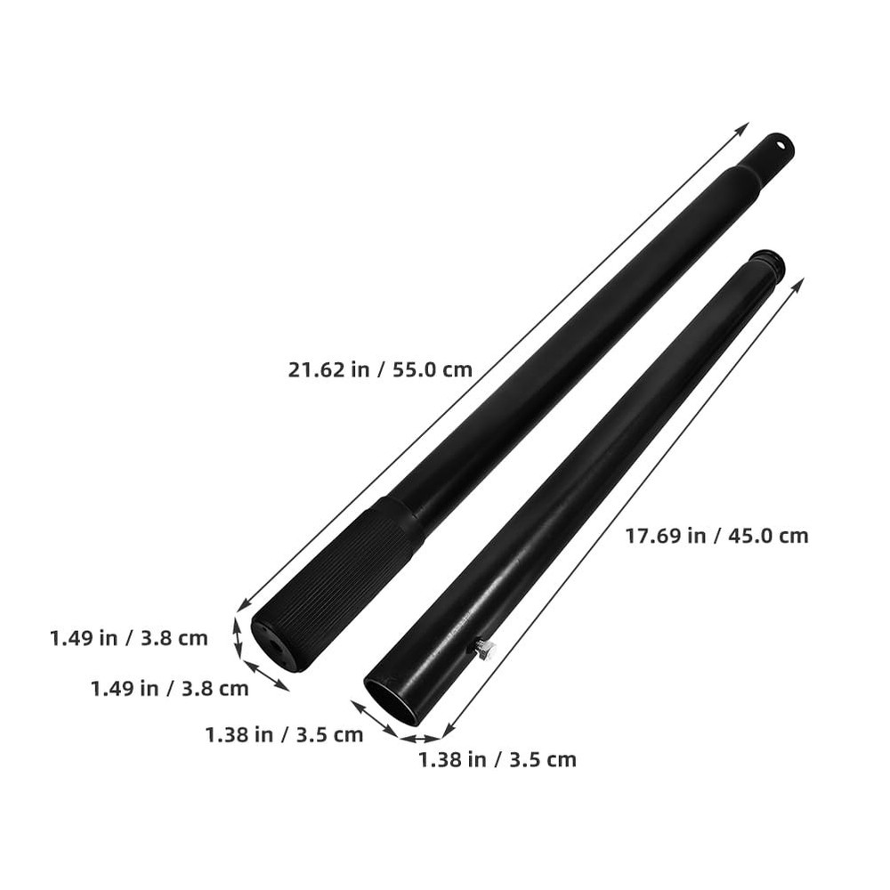 Floor Jack Handle Replacement, 2pcs Horizontal Hydraulic Jack Handle Pole Lev...