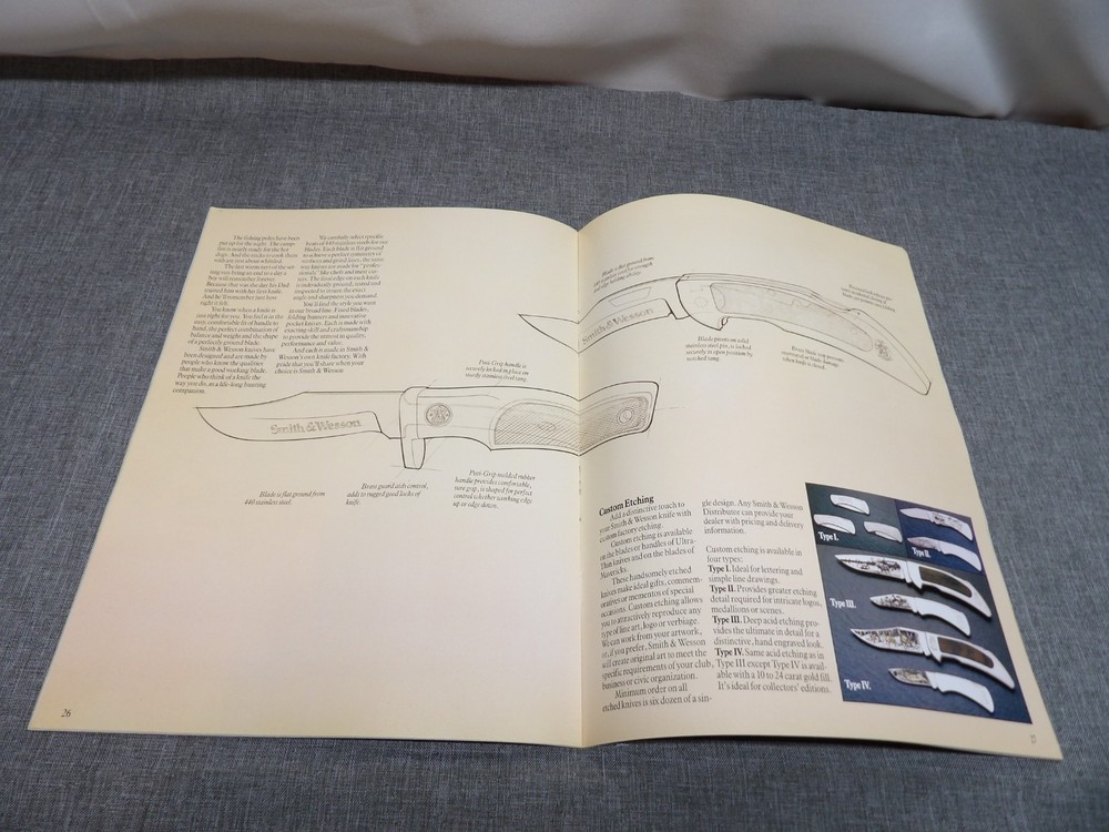 (3) Smith & Wesson Dan Wesson Gun Catalogs 1983