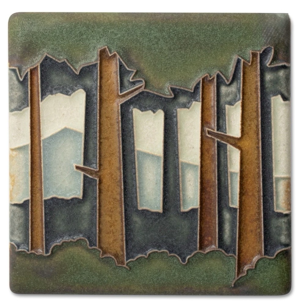 Motawi Tileworks 4x4 Pine Forest
