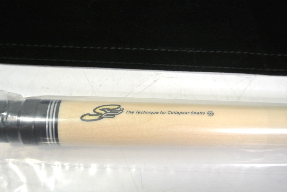 Collapsar S2 Pool Cue 19 ounce 58" Collapsible ,Joint Protector + Soft Case