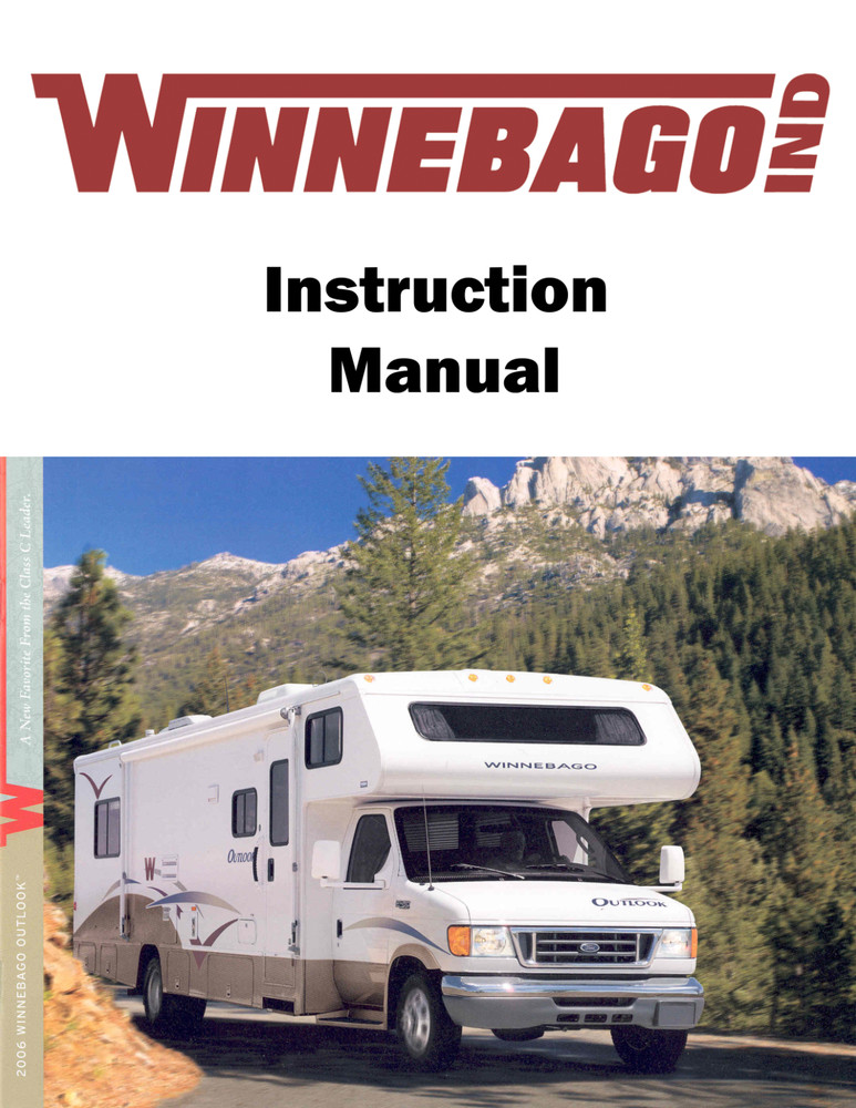 2006 Winnebago Outlook SE Home Owners Operation Manual User Guide Coil Bound