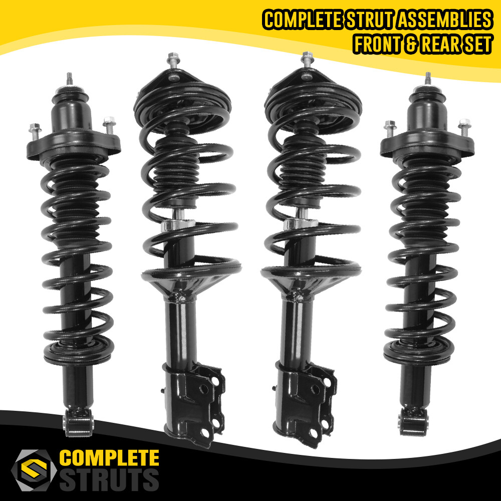 2002-2005 Mitsubishi Lancer ES Front & Rear Complete Struts & Coil Springs