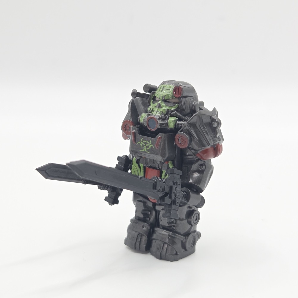 Power Armor Minifigure- Radiated T-60 Power Armor
