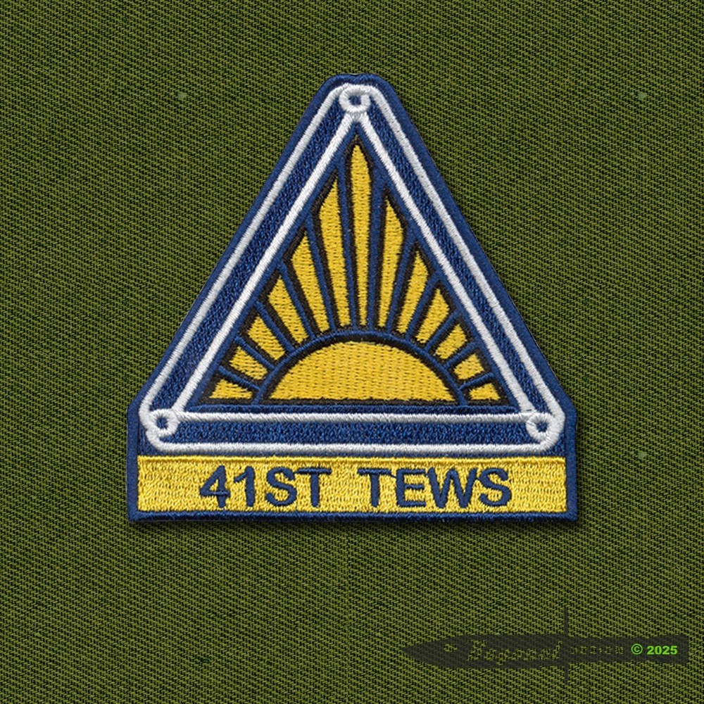 USAF 41st Tactical Electronic Warfare Squadron Commemorative Embroidered Patch