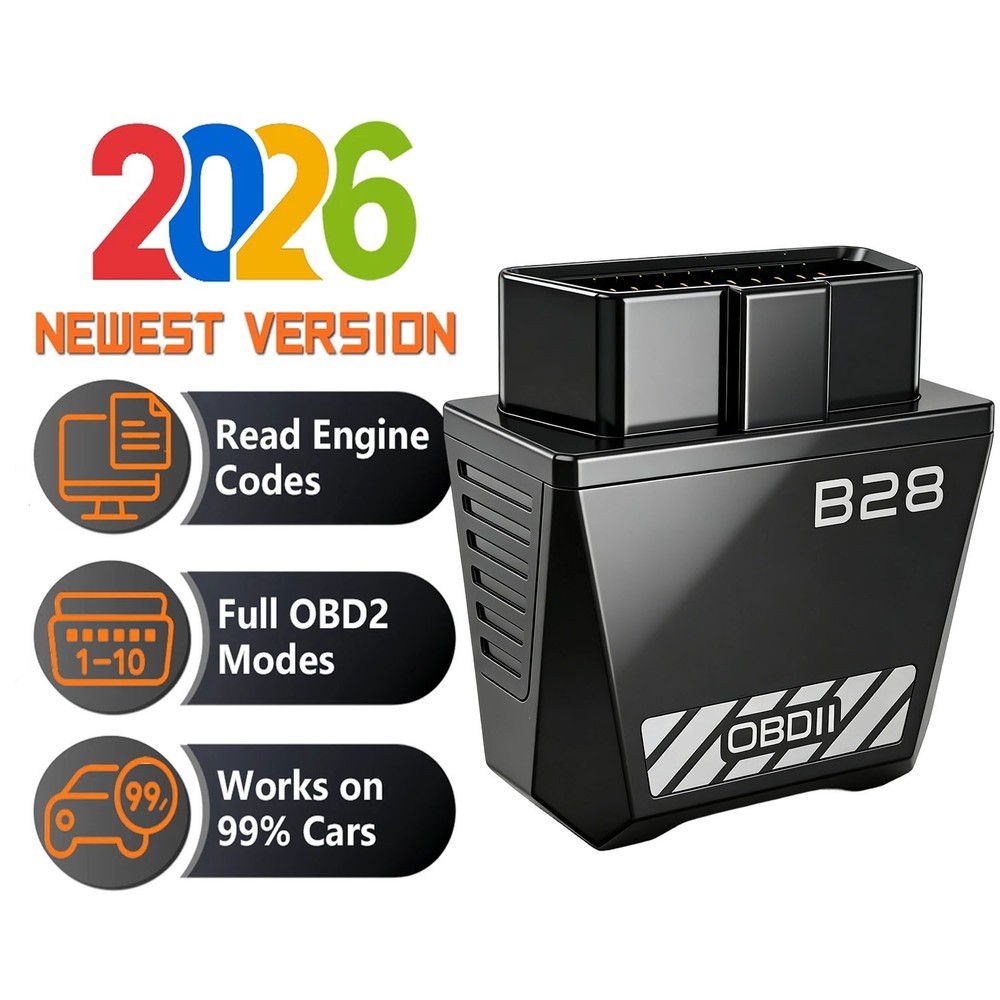 Bluetooth OBD2 OBDII for Car Diagnostic Scanner Auto Fault Code Reader Tool B28