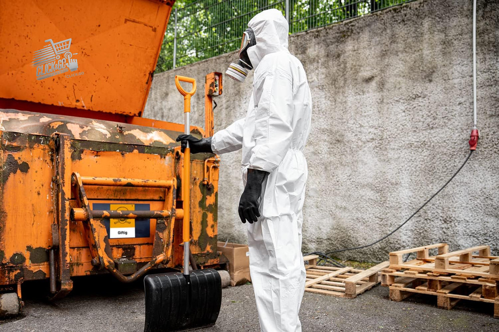 Coverx Hooded Work Suit - Disposable Protective Work Suit - Co