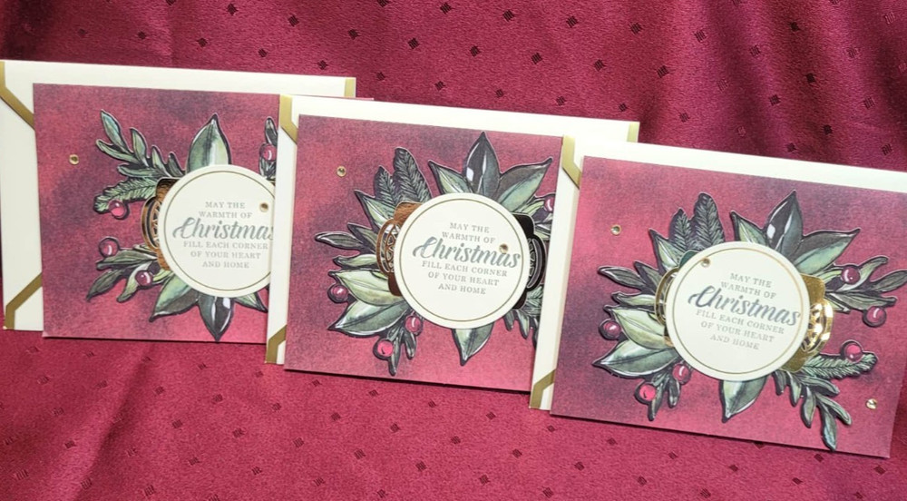 Stampin' Up! Holiday Cards pre-made