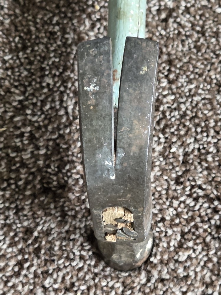 Vintage Kelly Axe & Tool Co. Claw Hammer, 11in Original Handle