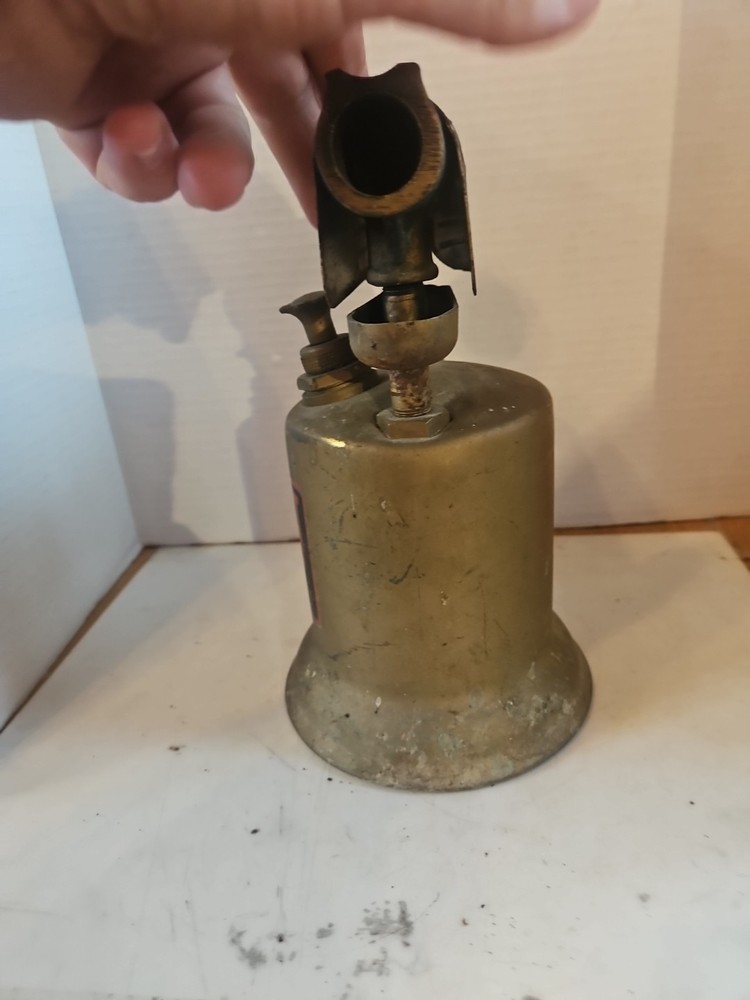 Vintage Brass Blow Torch Untested