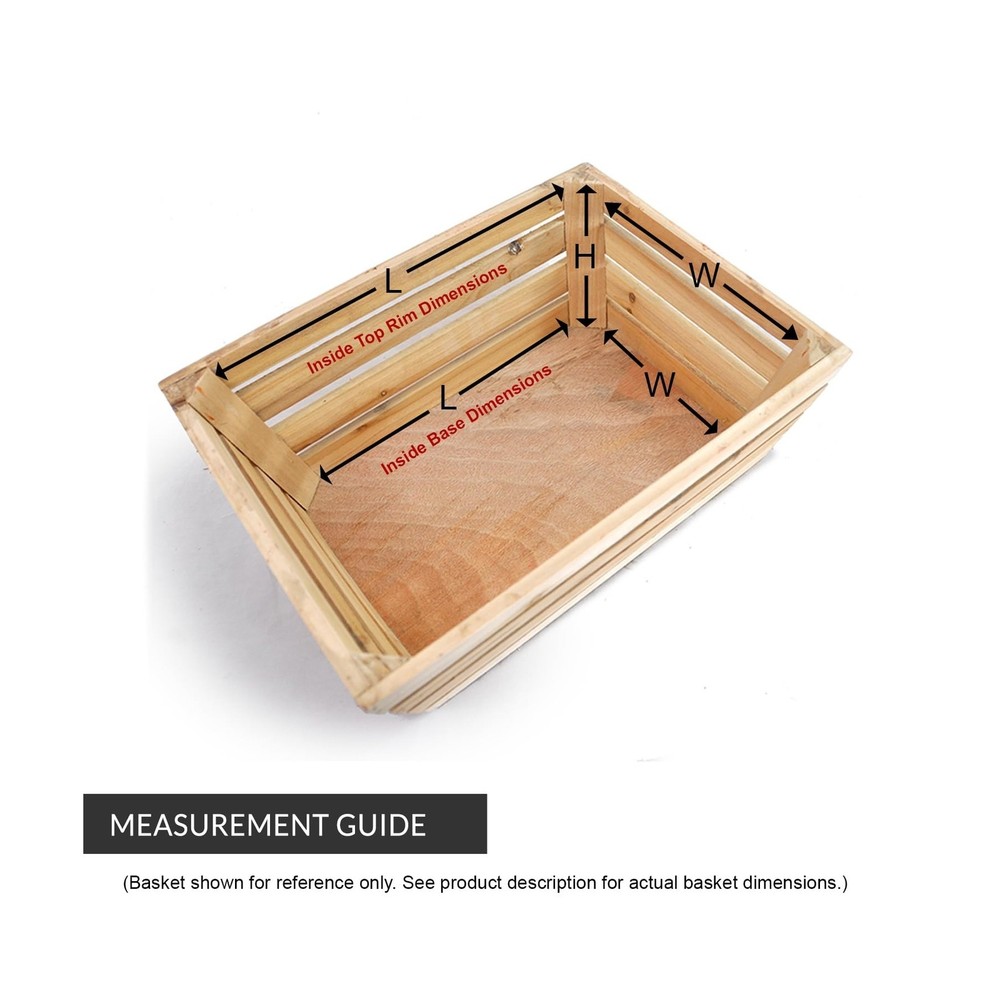 12 Pack Bulk Basket - Alexa 12" Natural Slim Large Rectangular Utility Tray M...