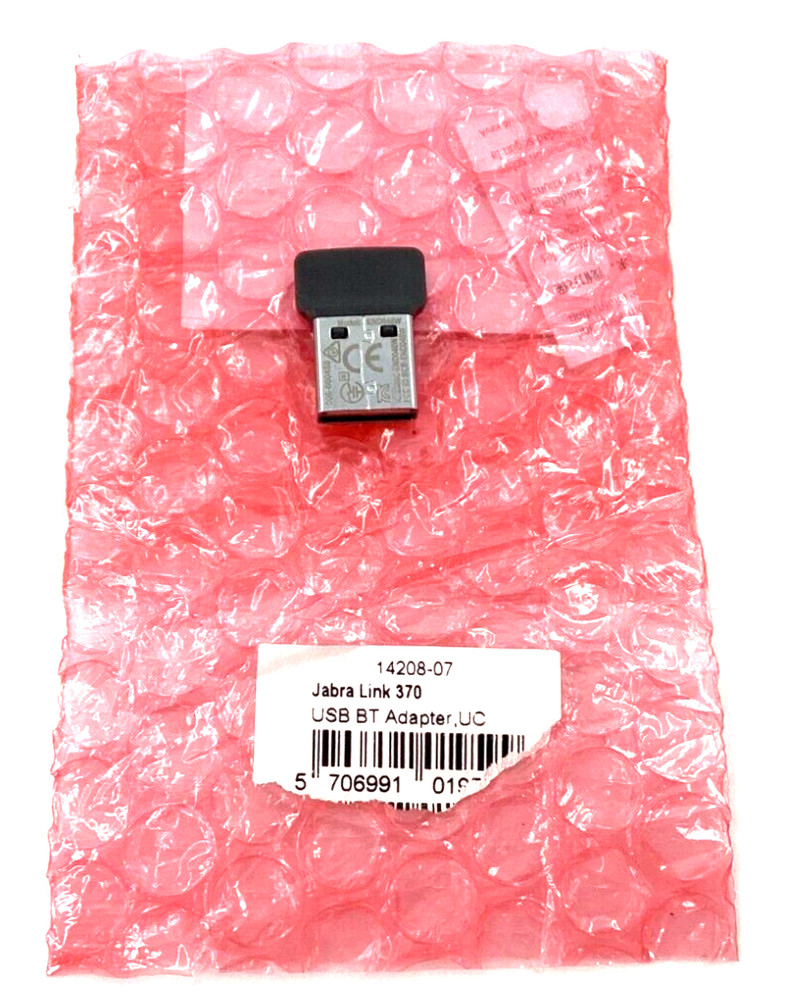 Jabra LINK 370 USB Bluetooth Adapter 14208-07 ✅❤️✅❤️✅❤️ NEW! OPEN BOX!