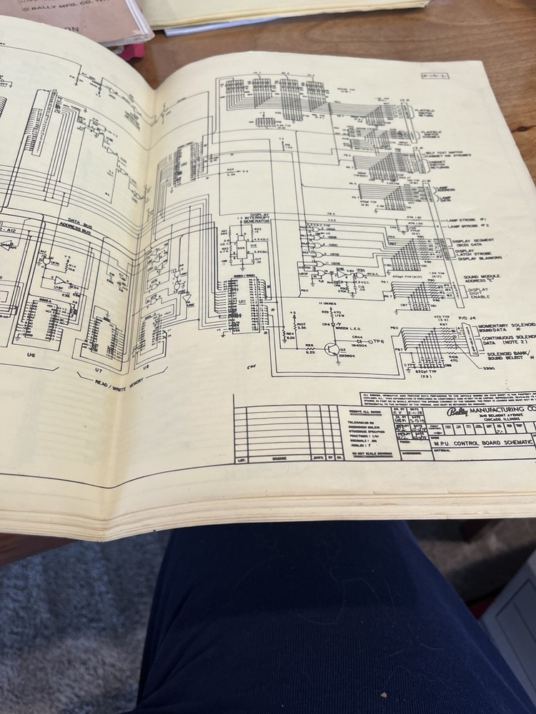 Lost World Pinball Manual & Schematic
