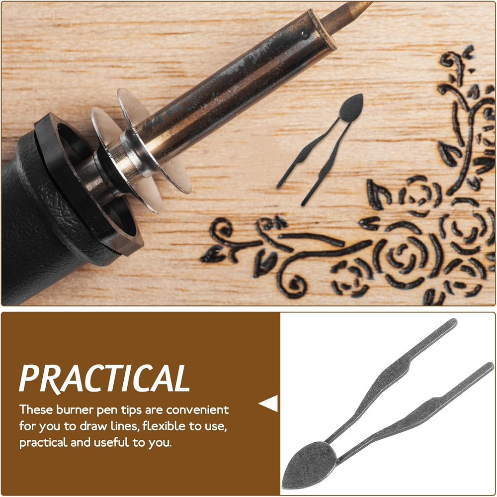 5pcs Pyrograph Pen Tip Wire Wood Burning Tips Wood Burning Tools Replacement ...