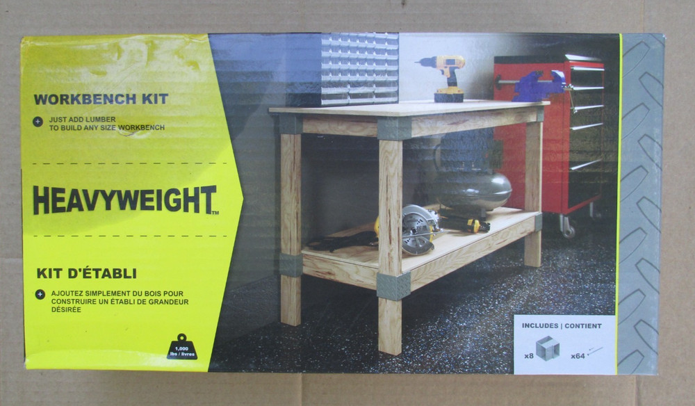 Heavyweight 2x4 DIY Workbench Kit