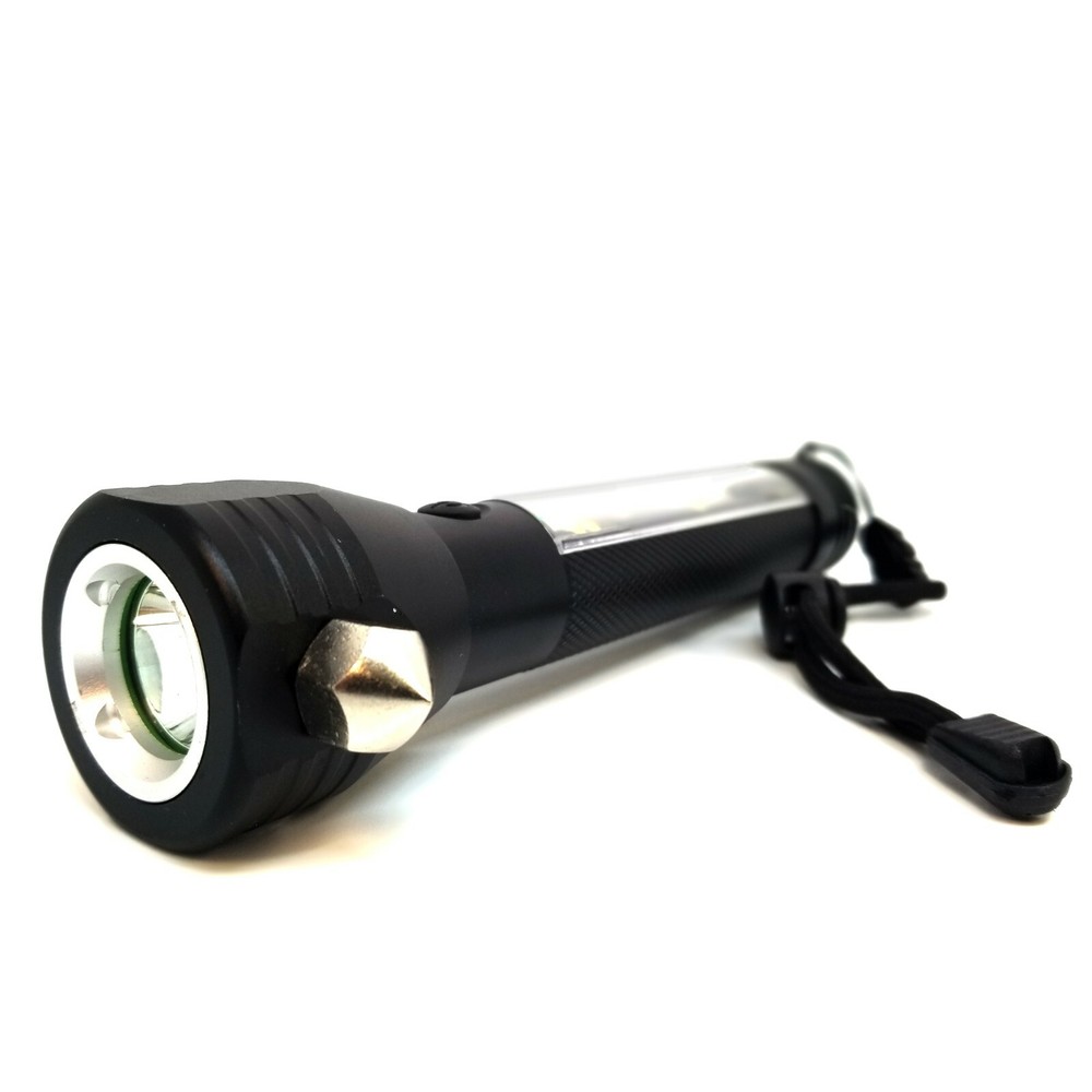 Driver Defender - Ultimate Auto Emergency Flashlight Tool & USB Power Bank