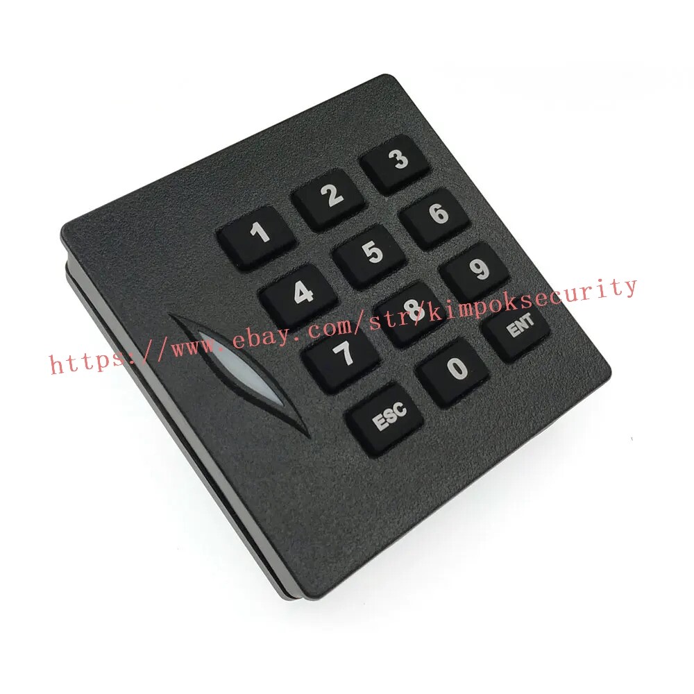 RFID Keypad Card Reader Access Control Waterproof ID/IC Card Wiegand 26/34 KR102