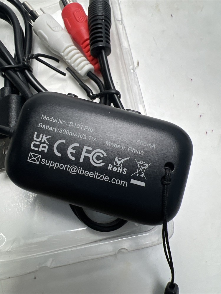 Beeitzie B101 Pro Wireless Audio Receiver Transmitter Bluetooth No Box