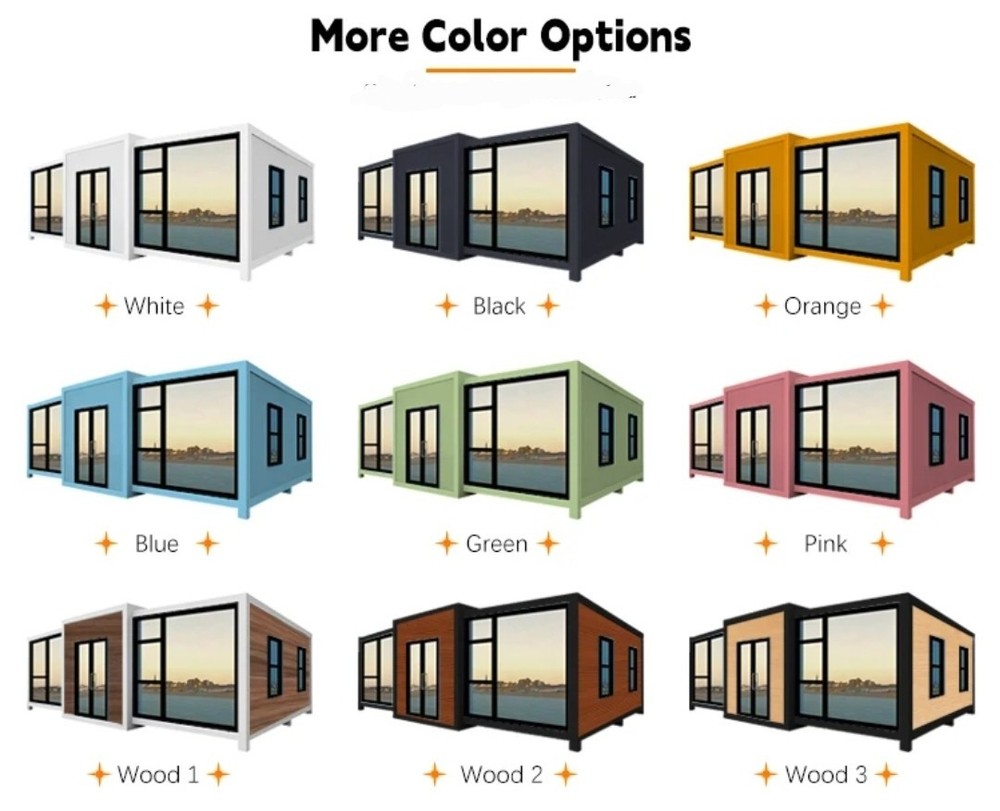 🏠Expandable Prefab Modular Foldable House 20-40ft🏡Tiny Home 🏢Office 🌍Villa