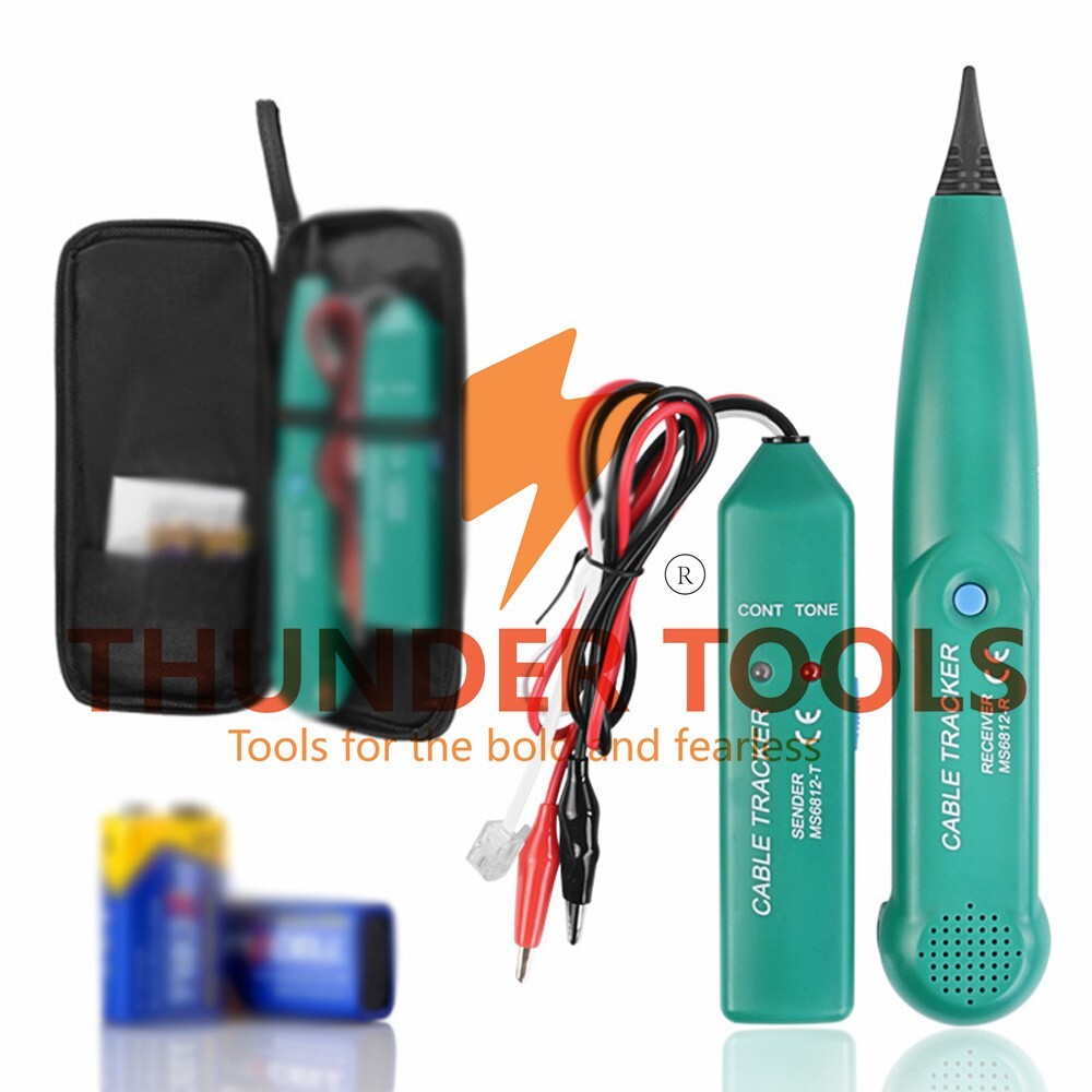 Thunder Tools MS6812 AntiInterference Cable Tester LAN Network Line Finder