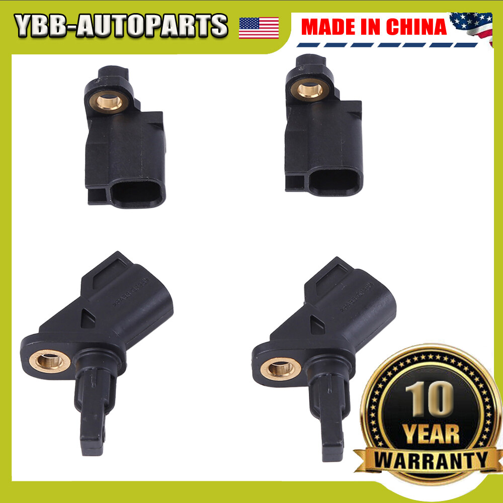 4 ABS Wheel Speed Sensor Front Rear Left & Right Fit For Lincoln Jaguar Volvo