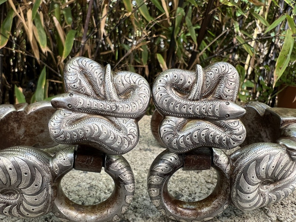 Antique Mexican Snake Spurs