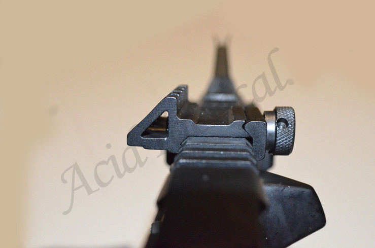 Angle 45 Degree Reflex Back Up Sight Mount Offset Picatinny Quick Screw Release