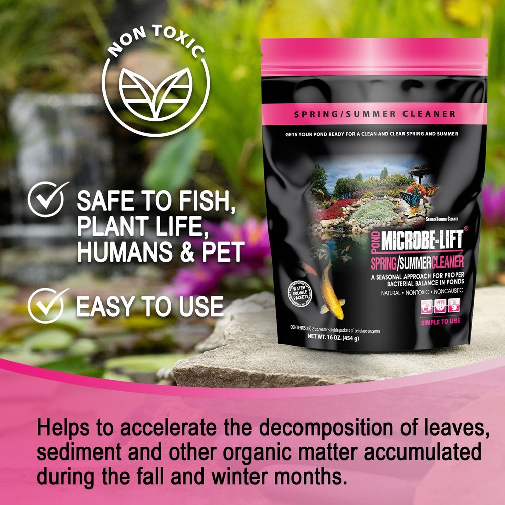 POND CLEANER for Spring Summer 1-Pound MICROBE