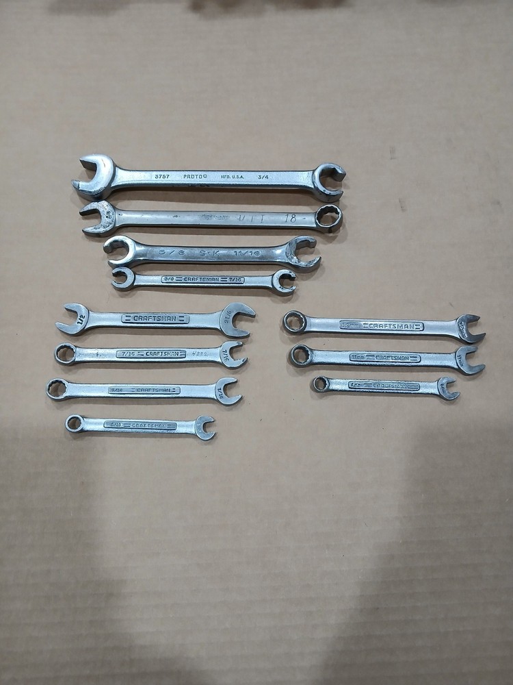 Craftsman Snap On Proto S K assorted Wrenches Wrench