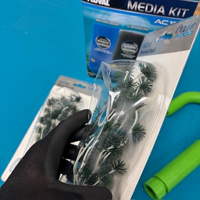 OPEN BOXED AquaClear AC110 Filter Media Maintenance Kit/Python Hook/BiOrb Decor