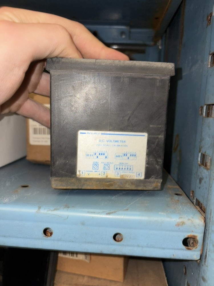 Revalco RCD48.V 110V D.C. Digital Voltmeter USED