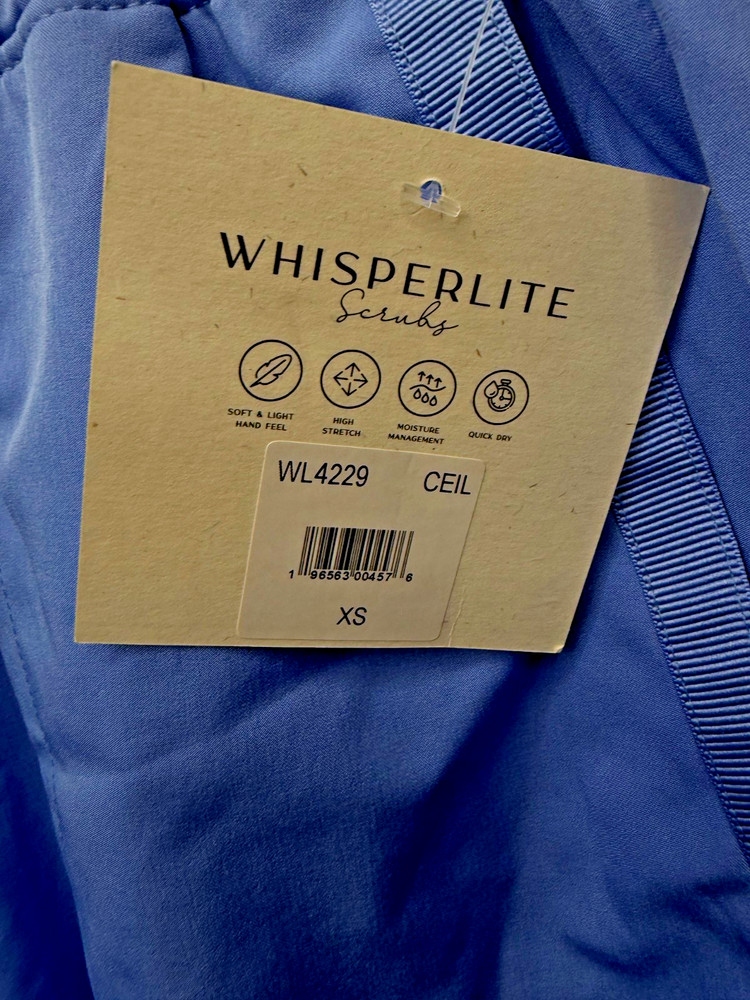 Blue Scrubs - Ceil Blue Whisperlite WL4229 XTRA SMALL B32