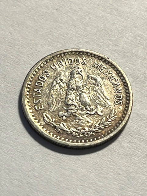 1906 Mexico 10 Centavos/Silver/VF #628