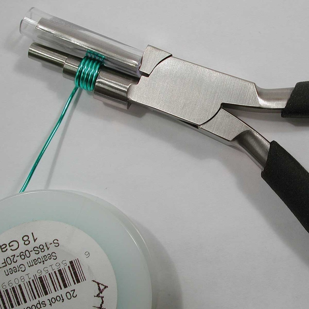 BEADSMITH 5 7 10mm Wrap & Tap Looping Pliers Small  Multi-Step Wire Forming Loop